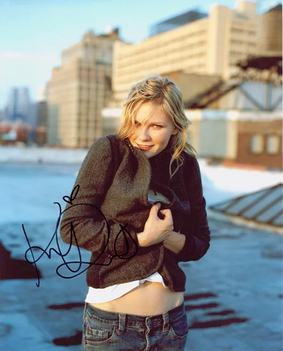Kirsten Dunst autograph