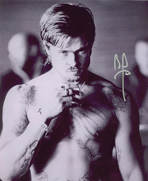 Brad Pitt autograph