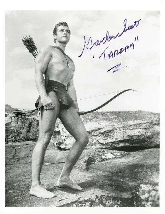 Gordon Scott autograph