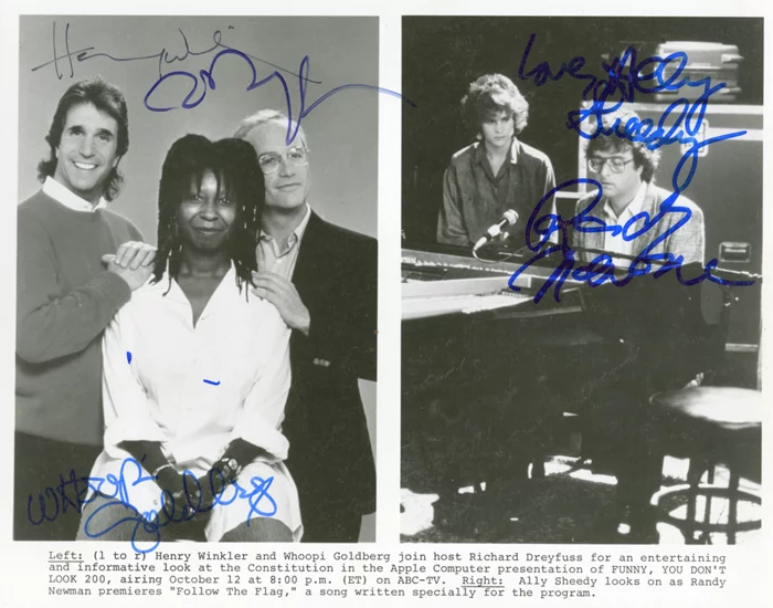 You Don't Look 200 Funny autograph