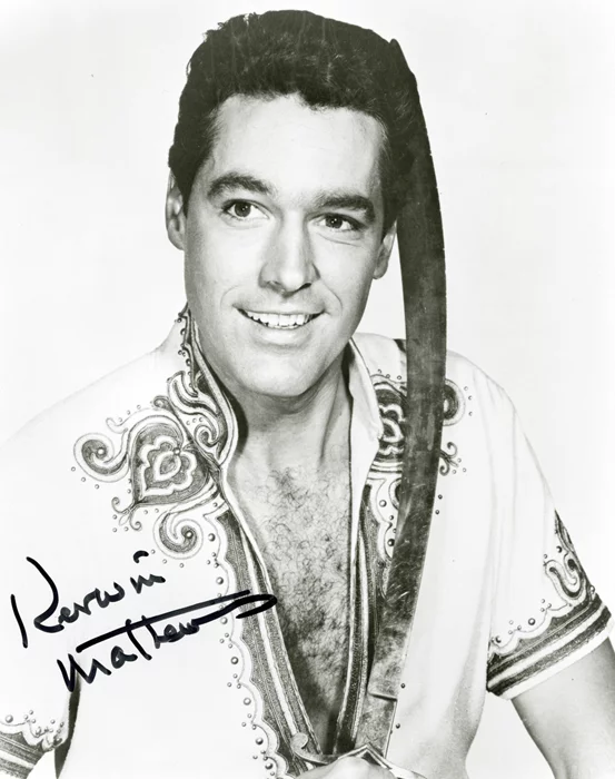 Kerwin Mathews autograph