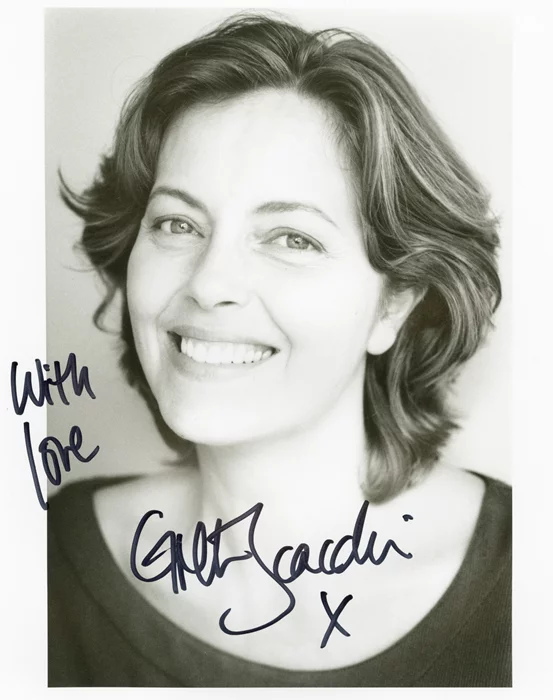 Greta Scacchi autograph