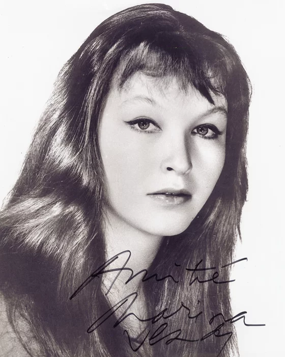 Marina Vlady autograph