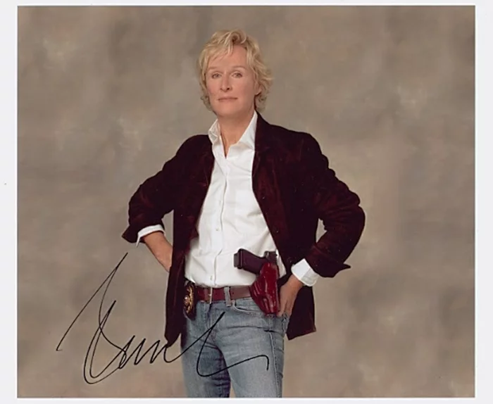 Glenn Close autograph