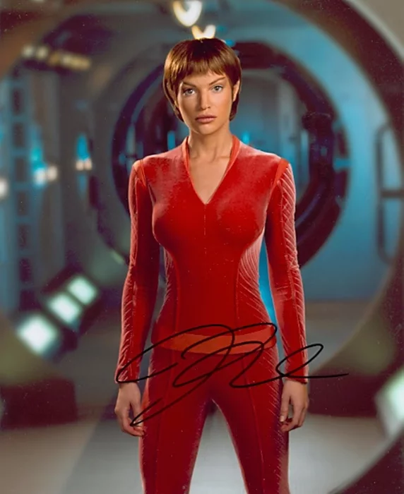 Jolene Blalock autograph
