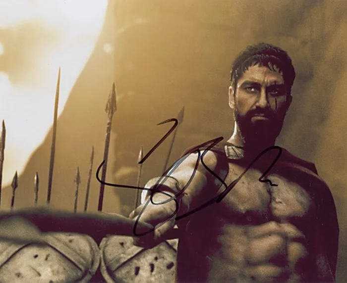 Gerard Butler autograph