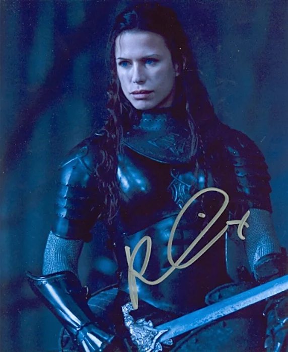Rhona Mitra autograph