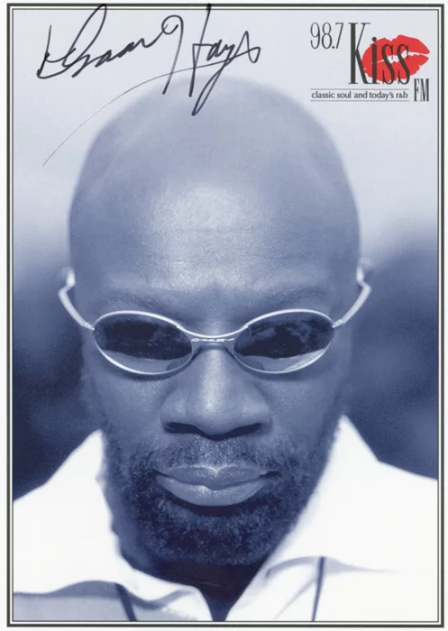 Isaac Hayes autograph