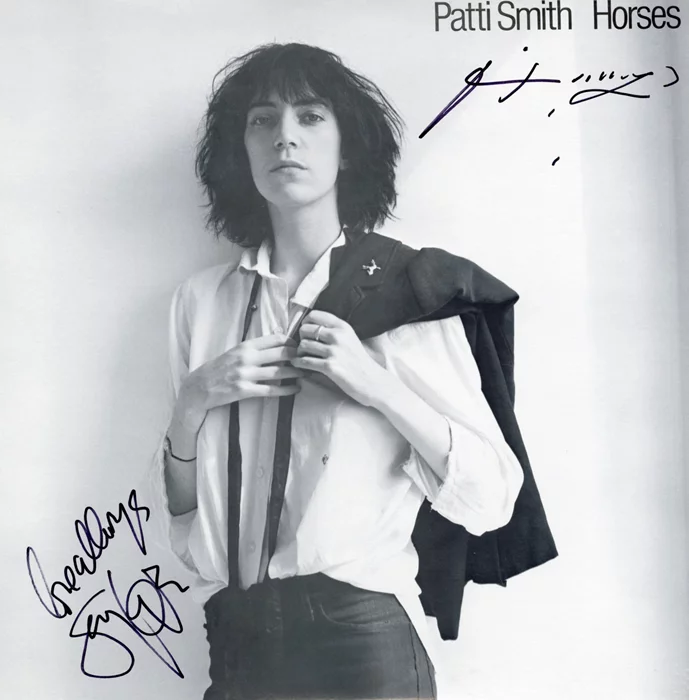 Patti Smith autograph