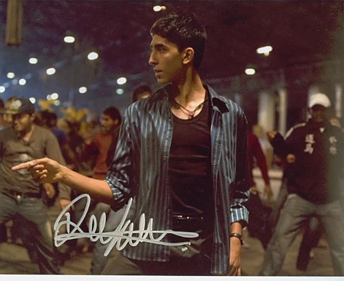 Dev Patel autograph