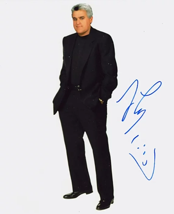 Jay Leno autograph