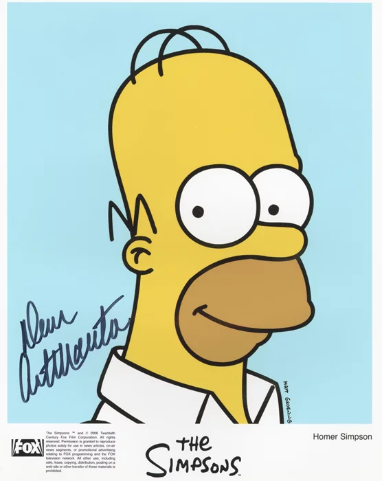 Dan Castellaneta autograph