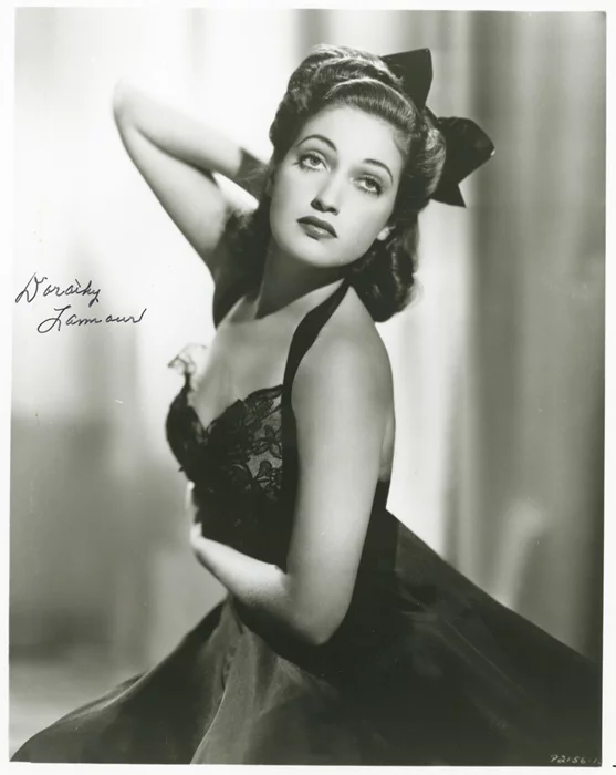 Dorothy Lamour autograph