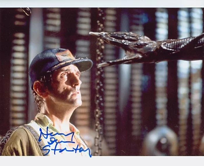 Harry Dean Stanton autograph