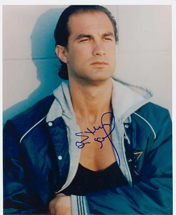 Steven Seagal autograph