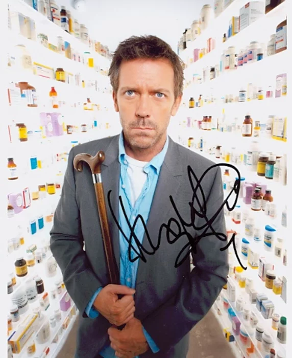 Hugh Laurie autograph