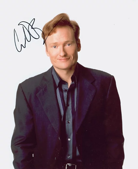 Conan O'Brien autograph
