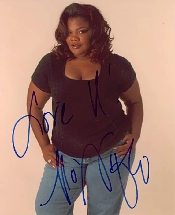 Mo'Nique autograph