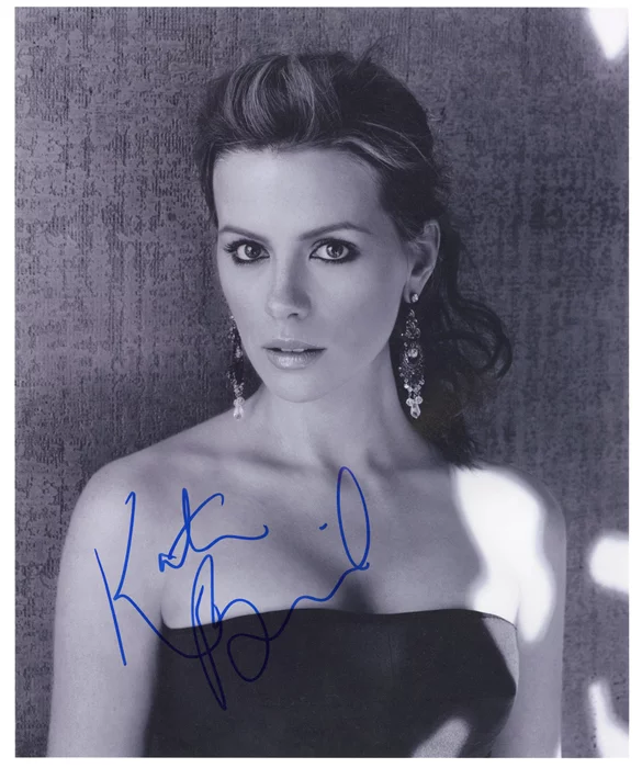 Kate Beckinsale autograph