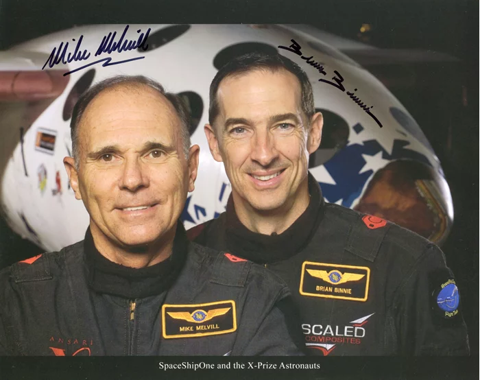 Space Ship One autograph