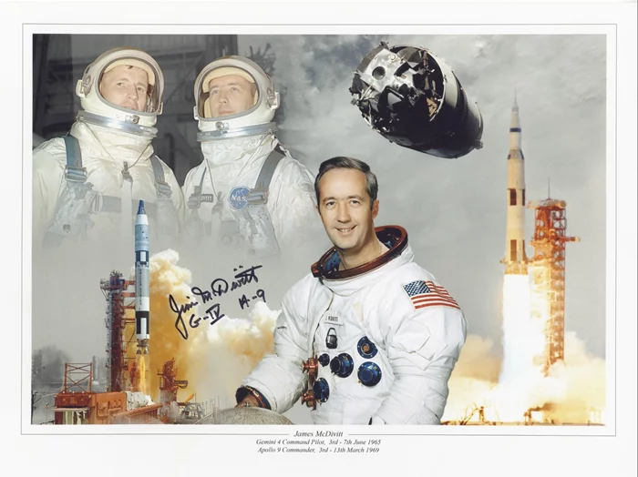 James McDivitt autograph