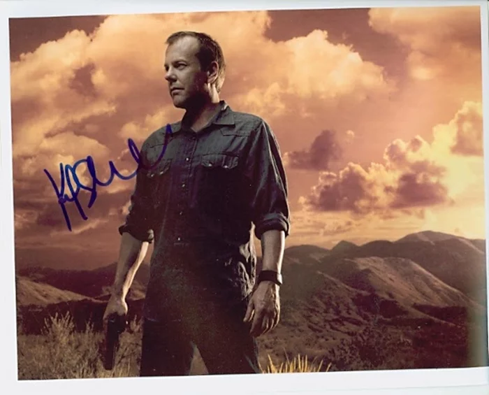 Kiefer Sutherland autograph