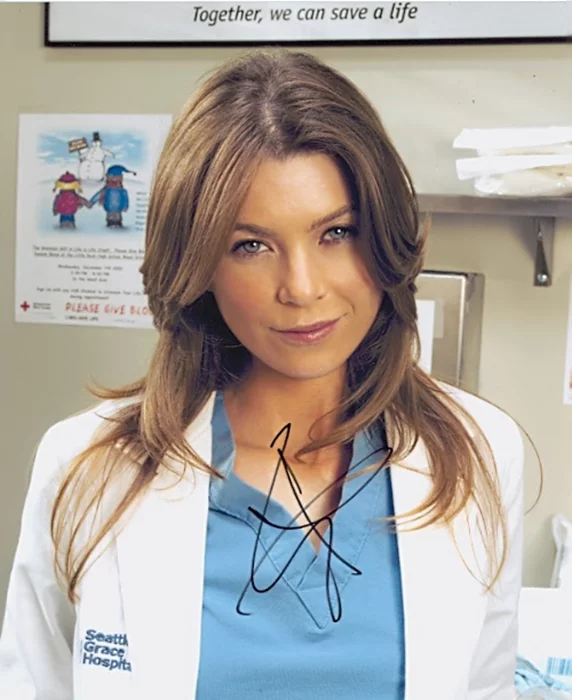 Ellen Pompeo autograph