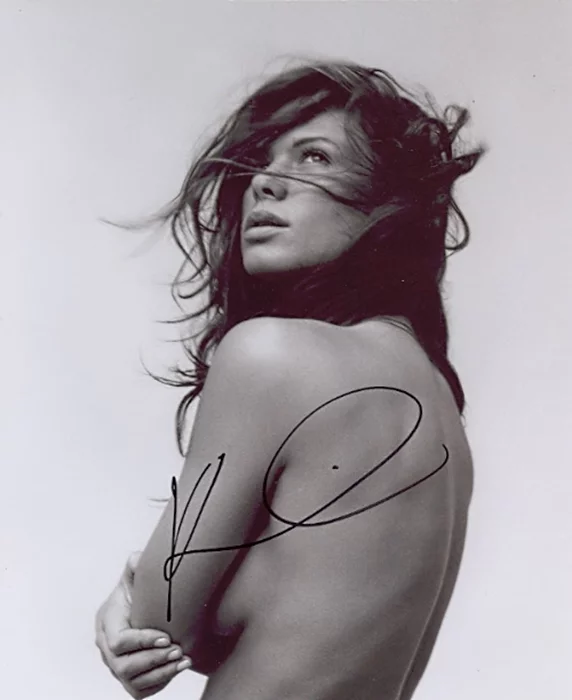 Rhona Mitra autograph