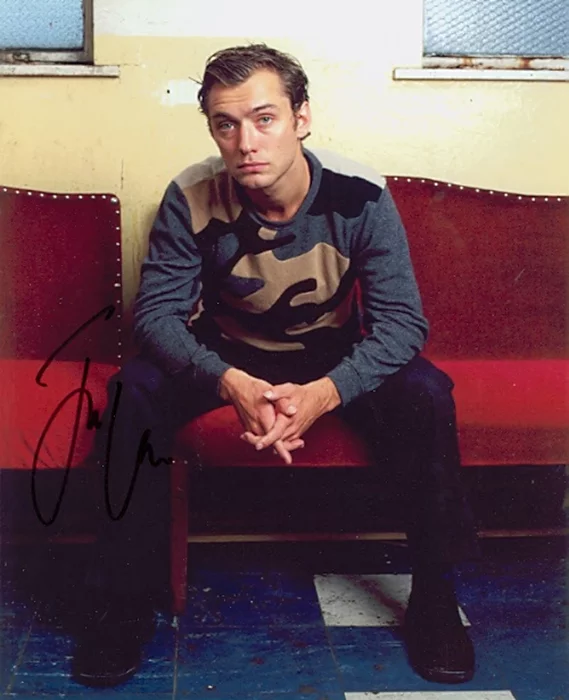 Jude Law autograph