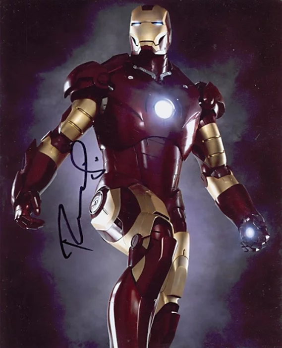 Robert Downey Jr. autograph