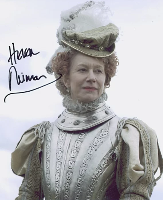 Helen Mirren autograph