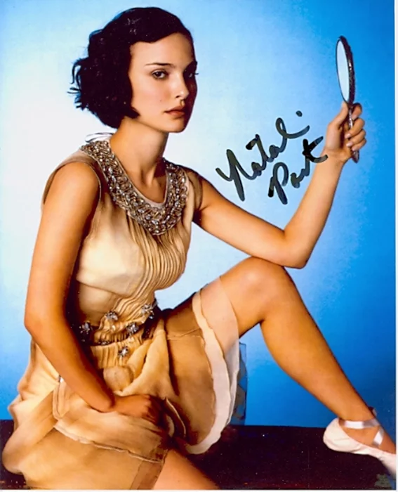 Natalie Portman autograph
