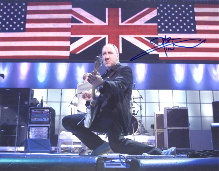 Pete Townshend autograph