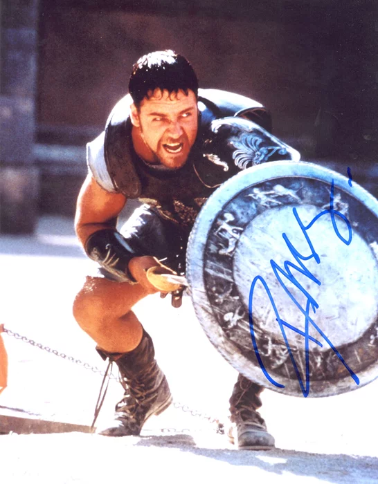 Russell Crowe autograph