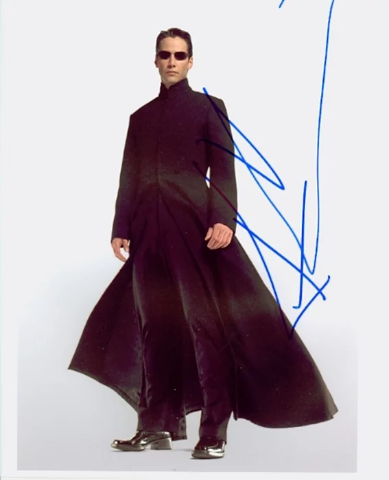 Keanu Reeves autograph