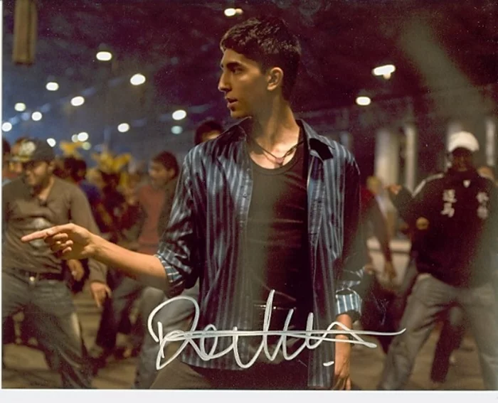 Dev Patel autograph