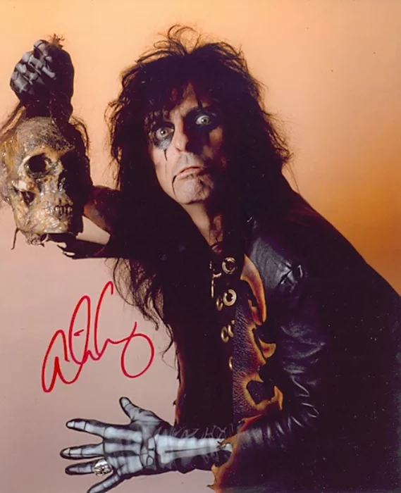 Alice Cooper autograph