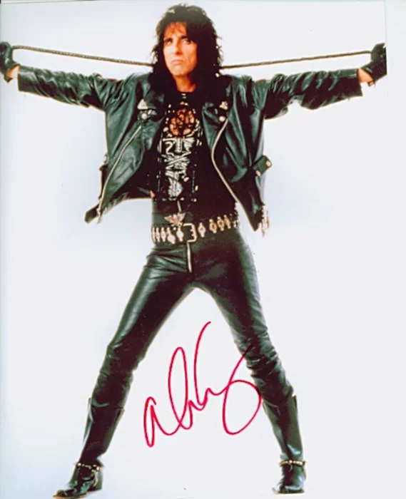 Alice Cooper autograph