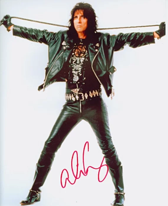 Alice Cooper autograph