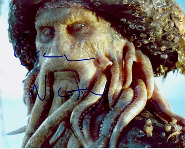 Bill Nighy autograph