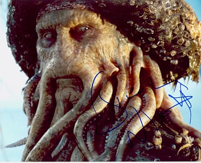 Bill Nighy autograph