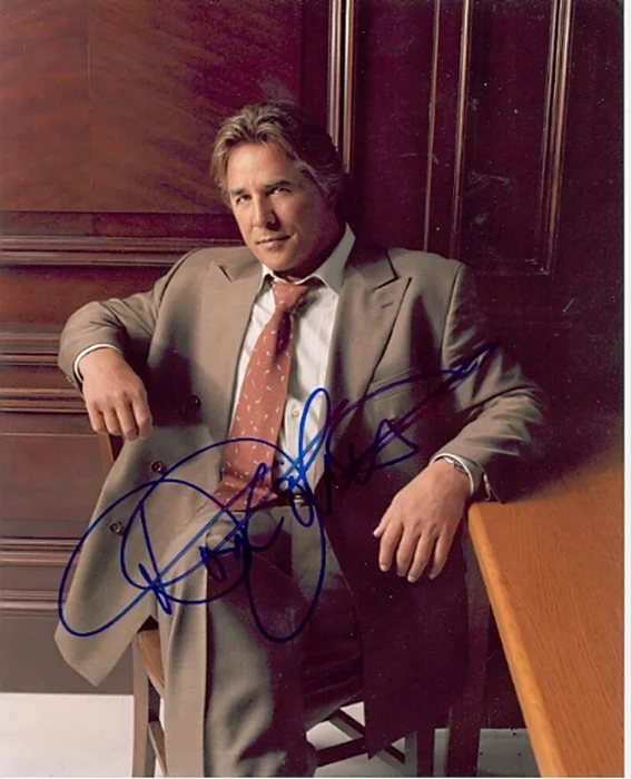 Don Johnson autograph
