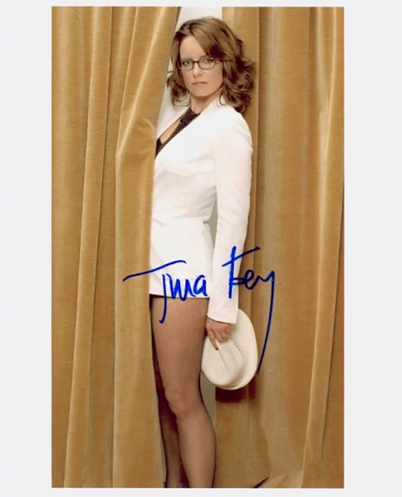 Tina Fey autograph