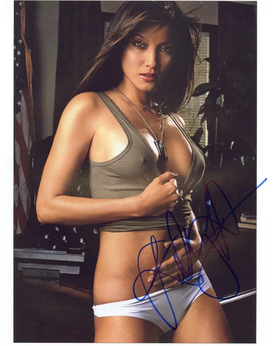 Kelly Hu autograph