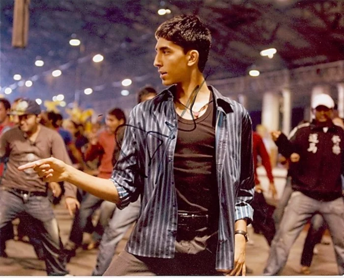 Dev Patel autograph