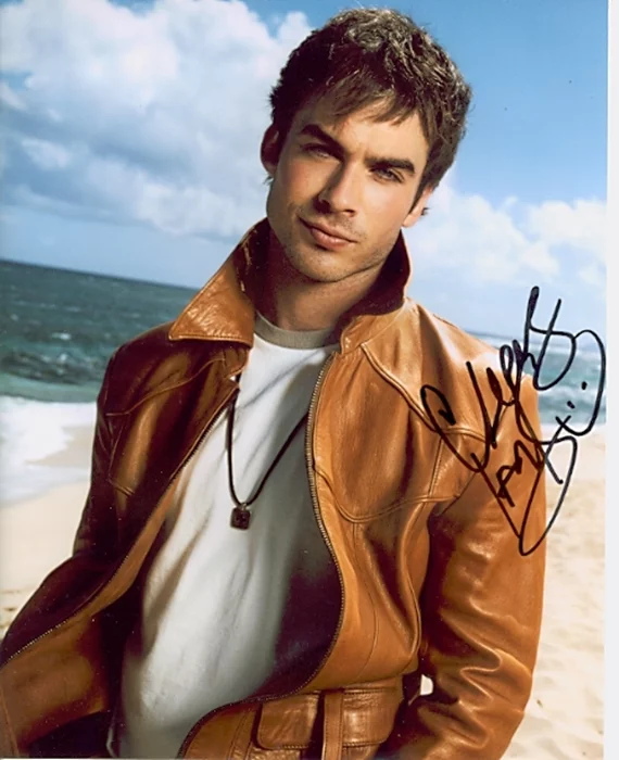 Ian Somerhalder autograph