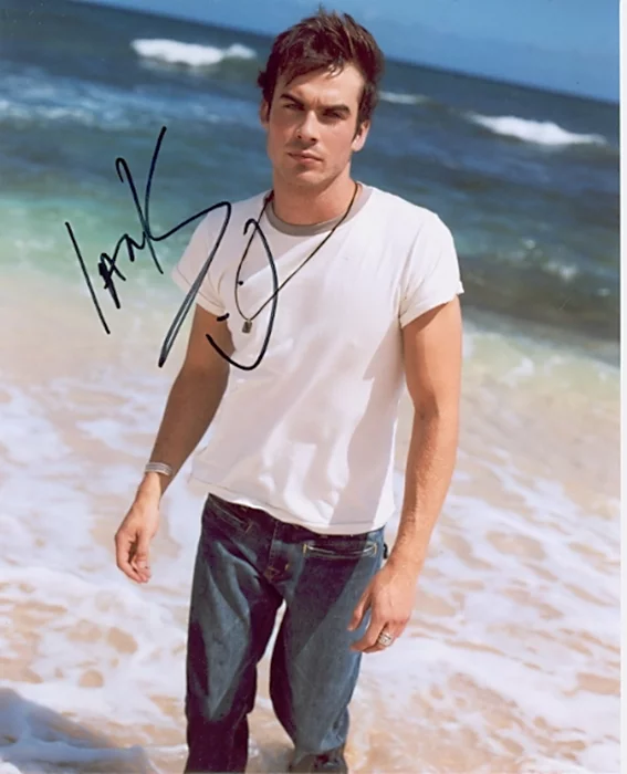 Ian Somerhalder autograph