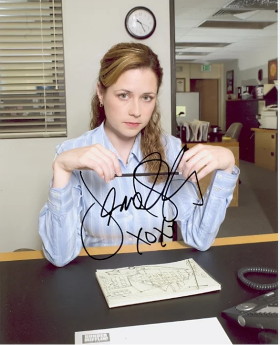 Jenna Fischer autograph