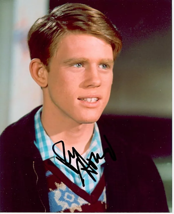 Ron Howard autograph