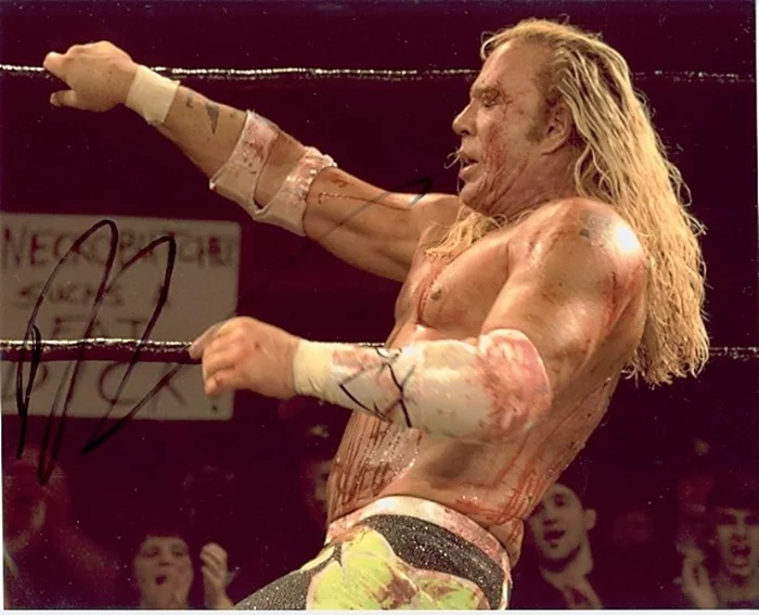 Mickey Rourke autograph